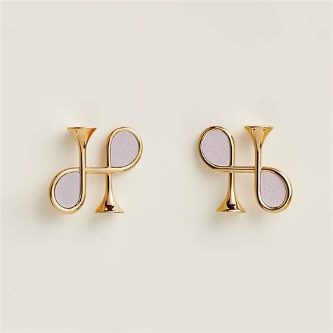 hermes oorbellen|hermes o'kelly earrings.